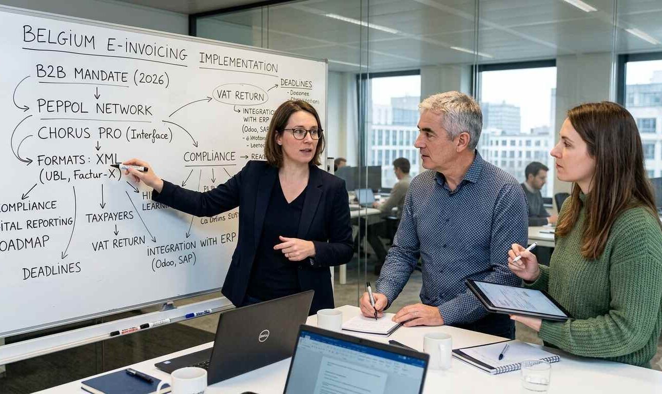 Belgium Real-Time e-Invoice